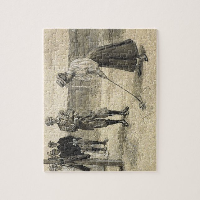 TOP Golf Girl Jigsaw Puzzle (Vertical)