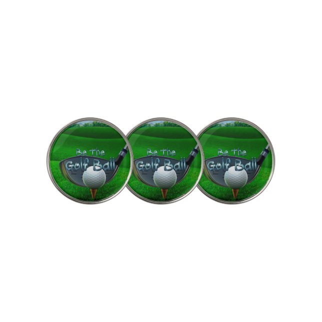 TOP Golf Slogan Ball Marker (3 Up)