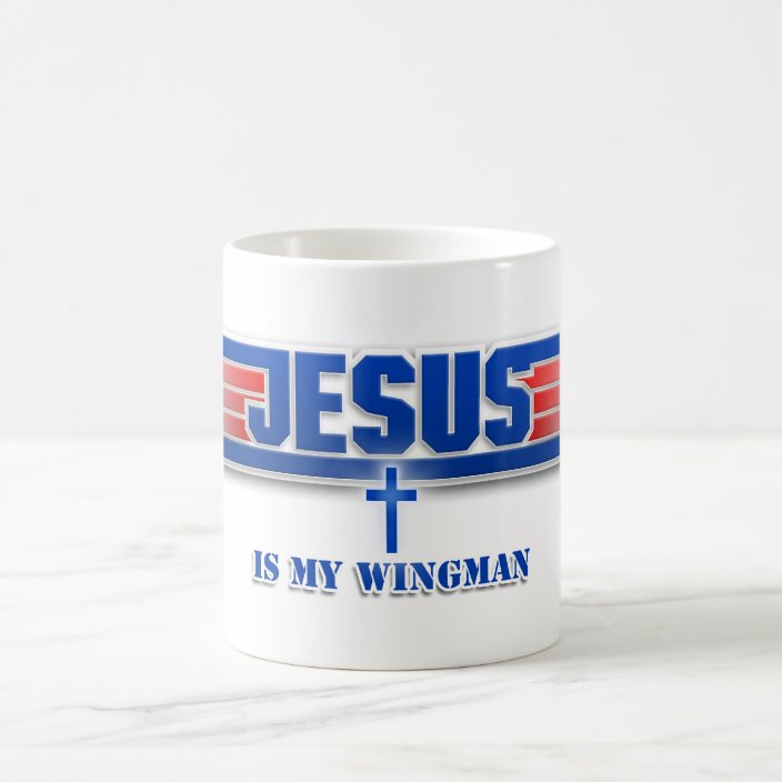 Top Gun Logo Jesus Christ Wingman Movie Mug Zazzle Com