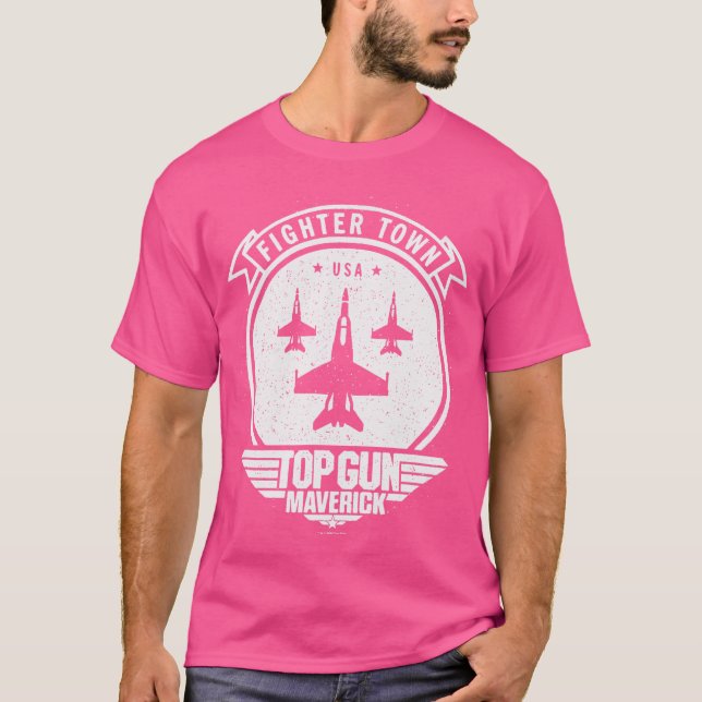 Top Gun Maverick Fighter Town Usa Jets Logo (Front)