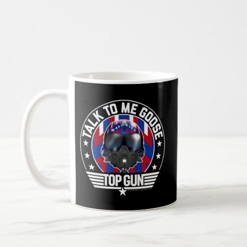 Top Gun Maverick Helmet Talk To Me Goose Quote Coffee Mug