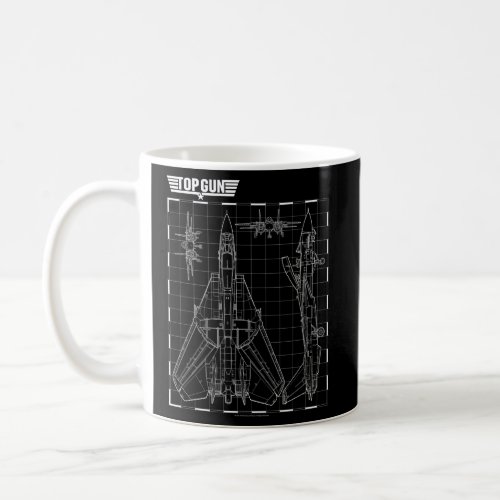 Top Gun Schematic Coffee Mug