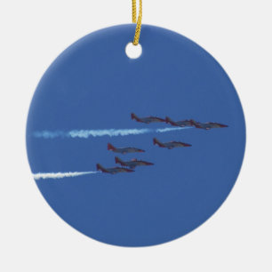 Top Gun Smokin'. Ceramic Ornament