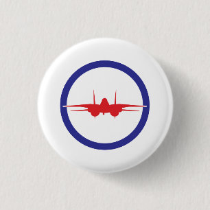 Top Gun Themed Button for Top Gun Themed Party