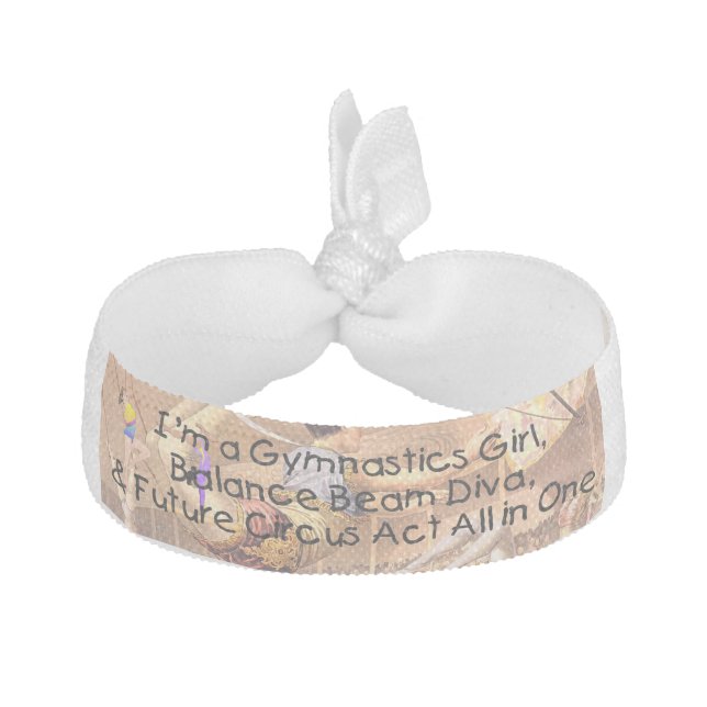 TOP Gymnastics All in One Hair Tie (Front)