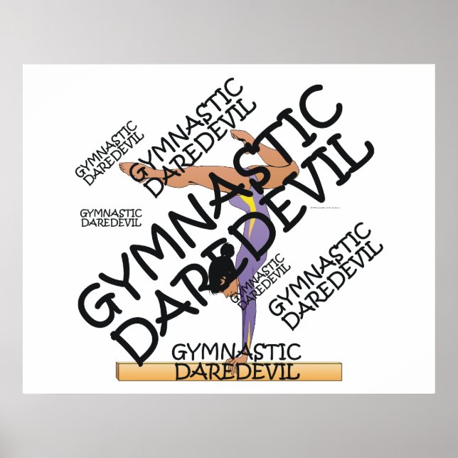 TOP Gymnastics Daredevil Poster (Front)