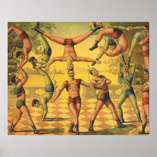 TOP Gymnastics Old School Poster