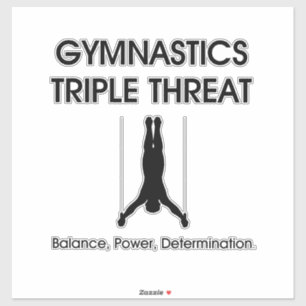 TOP Gymnastics Triple (M) Sticker