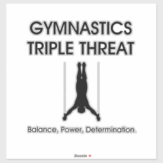 TOP Gymnastics Triple (M) Sticker