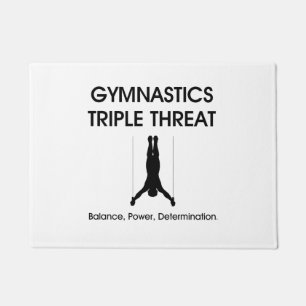 TOP Gymnastics Triple Threat Doormat