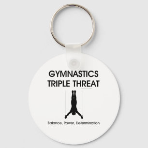 TOP Gymnastics Triple Threat (Men's) Keychain
