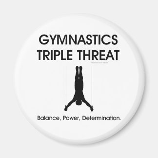 TOP Gymnastics Triple Threat (Men's) Magnet