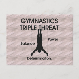 TOP Gymnastics Triple Threat (Men's) Postcard