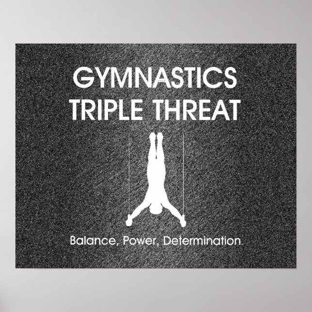 TOP Gymnastics Triple Threat (Men's) Poster (Front)