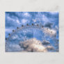 Top half of the London Eye Postcard