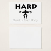 TOP Hard Work Head Body (Front & Back)