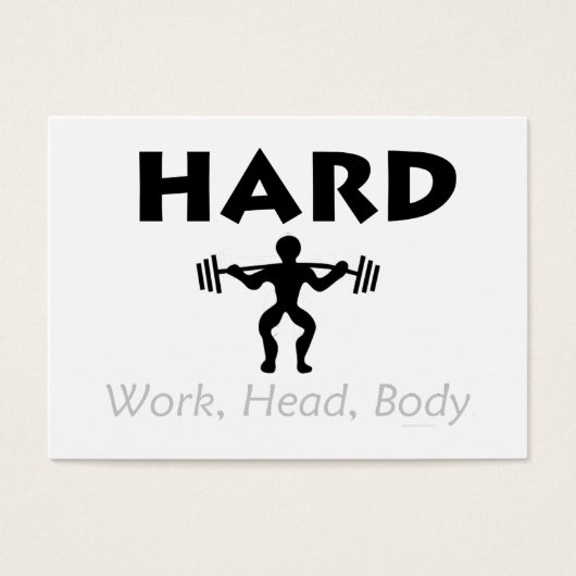TOP Hard Work Head Body (Front)