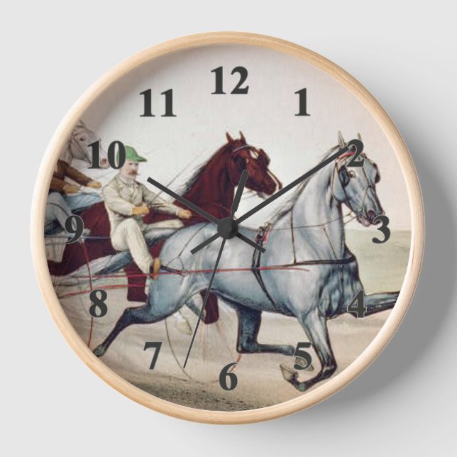 TOP Harness Racing Clock (Front)