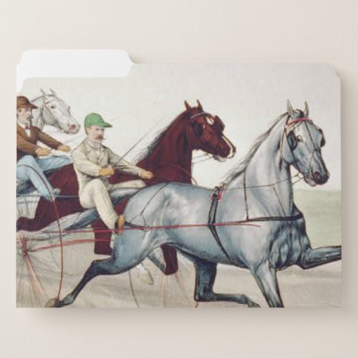 TOP Harness Racing File Folder | Zazzle