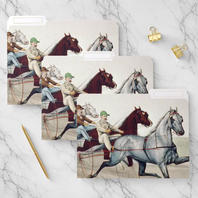 File Folder Racing Cars TOP Harness Racing File Folder | Zazzle