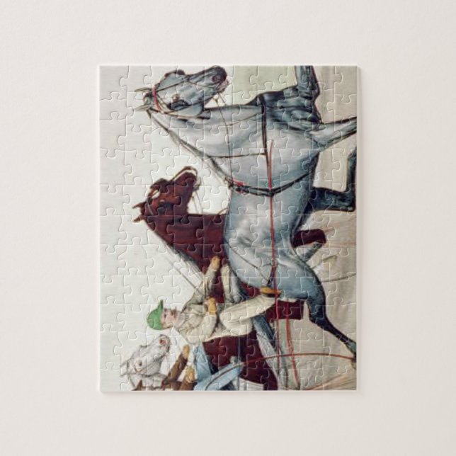 TOP Harness Racing Jigsaw Puzzle (Vertical)