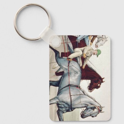 TOP Harness Racing Keychain