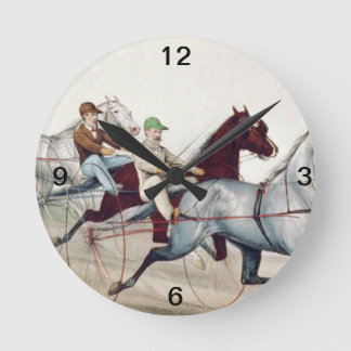TOP Harness Racing Round Clock