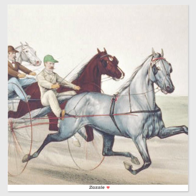 TOP Harness Racing Sticker (Sheet)