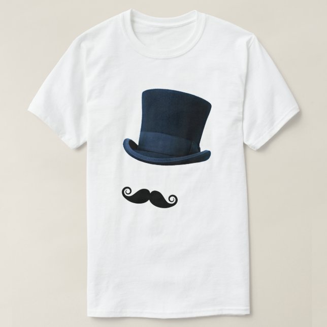 Top Hat and Mustache (Design Front)