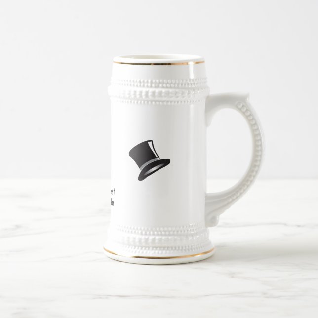 Top Hat Beer Stein (Right)