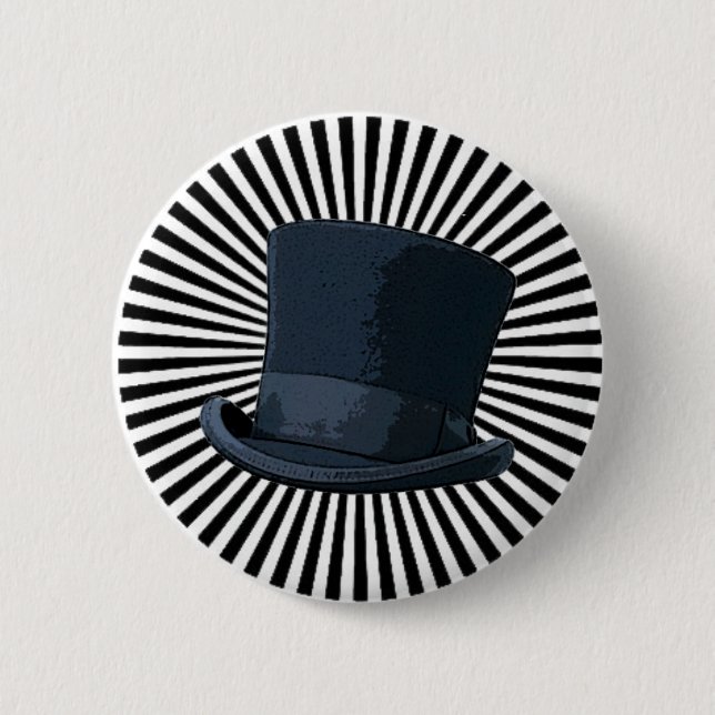 Top Hat! Button (Front)