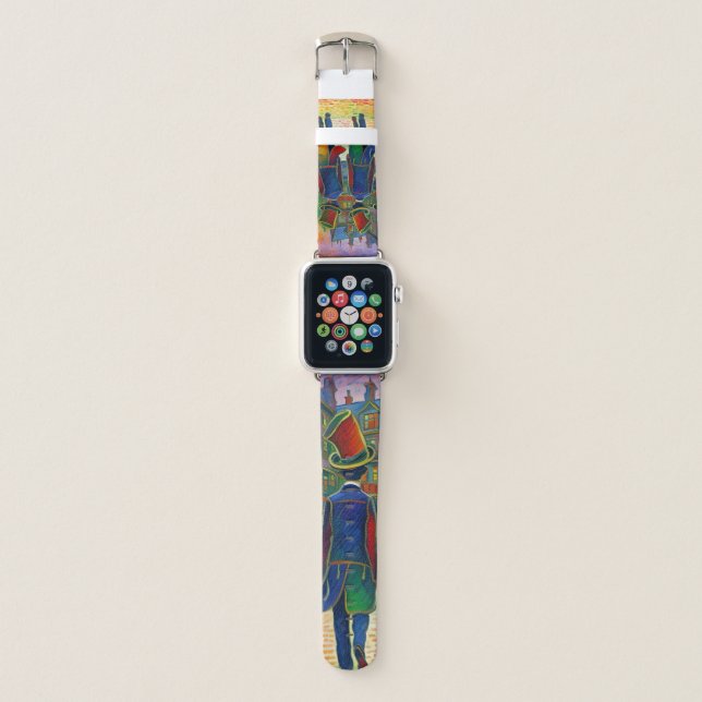 Top hat design apple watch band (Front)