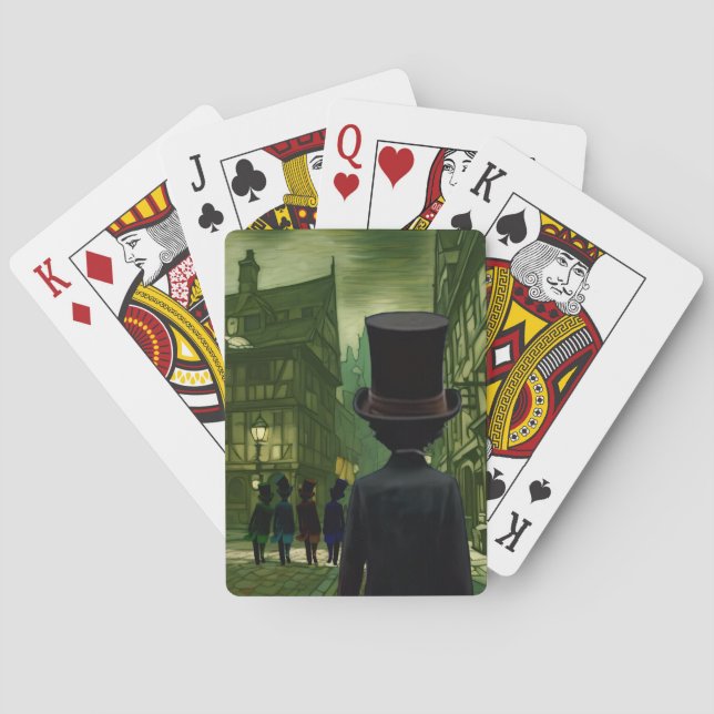 Top Hat  Poker Cards (Back)