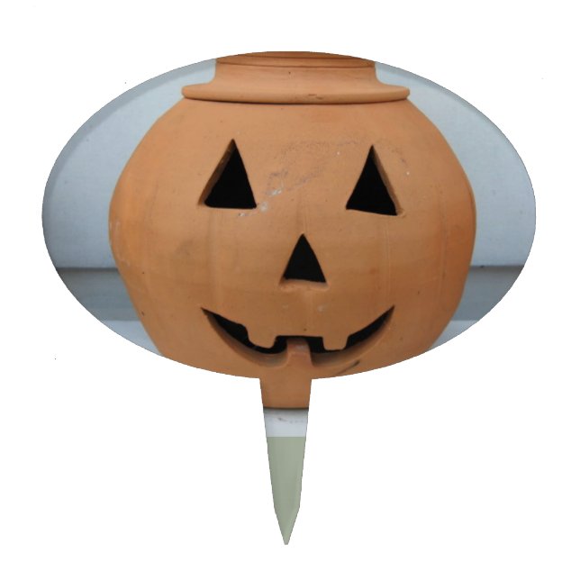 Top Hat Pumpkin Cake Topper (Front)