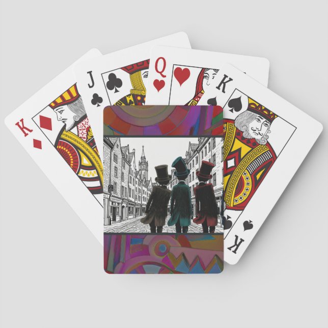 Top Hats Poker Cards (Back)