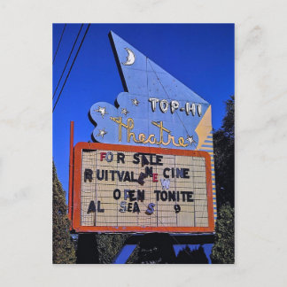 Top-Hi Drive-In Theater, Toppenish, Washington Postcard
