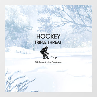 TOP Hockey Triple Threat Floor Decals