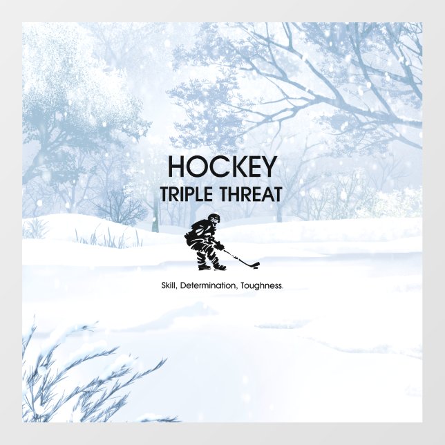 TOP Hockey Triple Threat Floor Decals (Front)