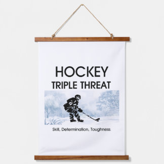 TOP Hockey Triple Threat Hanging Tapestry