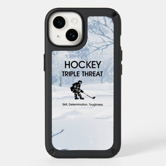 TOP Hockey Triple Threat Speck iPhone Case (Front)