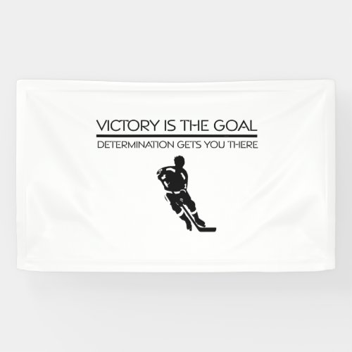 TOP Hockey Victory Slogan Banner