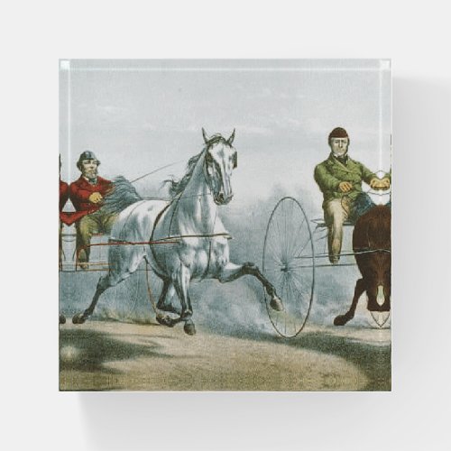 TOP Horse Poetry Paperweight