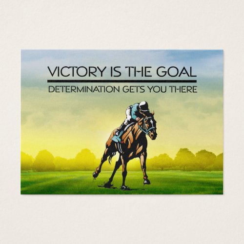 TOP Horse Race Victory Slogan