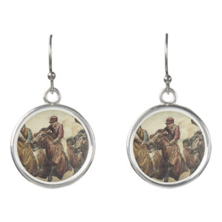 TOP Horse Racing Earrings