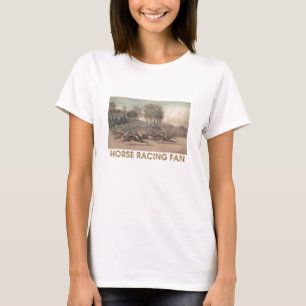 TOP Horse Racing Fan Ladies T-Shirts