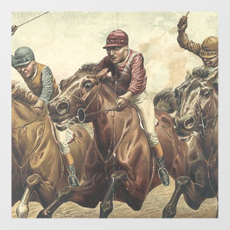 TOP Horse Racing Floor Decals