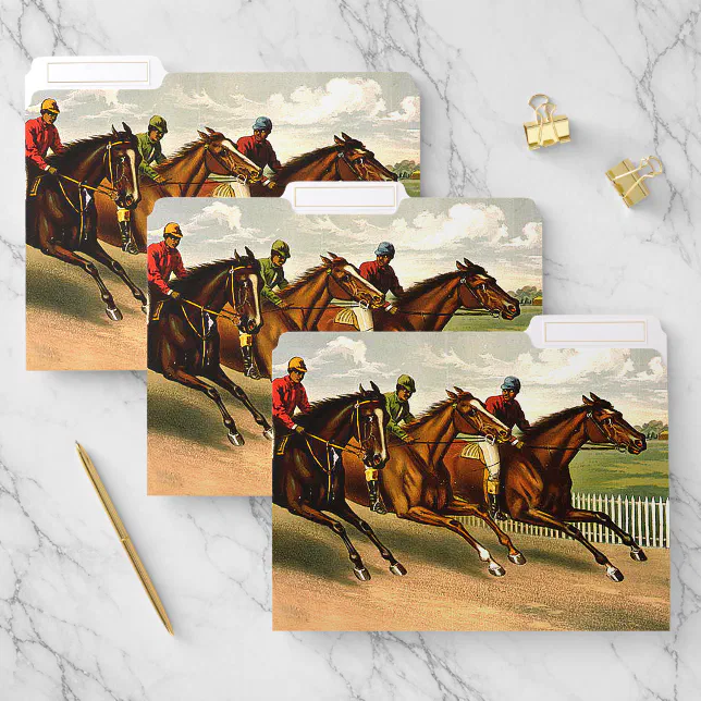 File Folder Racing Cars TOP Horse Racing Is My Life File Folder | Zazzle