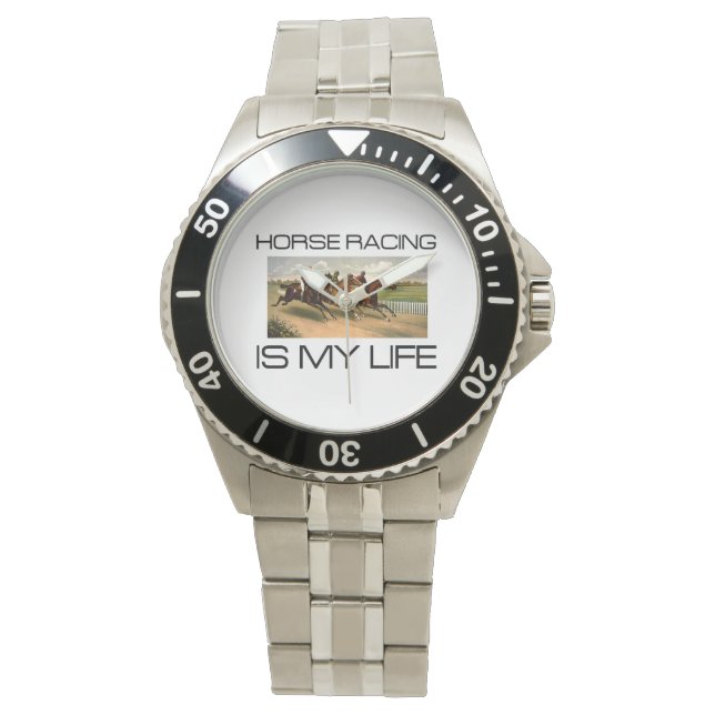 TOP Horse Racing is My Life Watch (Front)