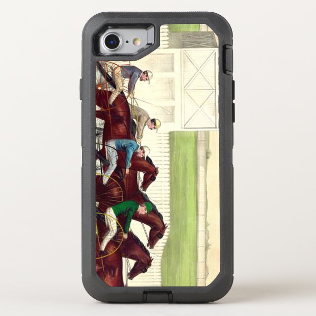 TOP Horse Racing Life Otterbox iPhone Case (Back)