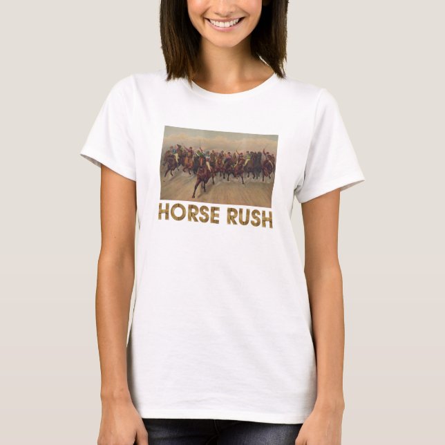 TOP Horse Rush Ladies T-Shirts (Front)